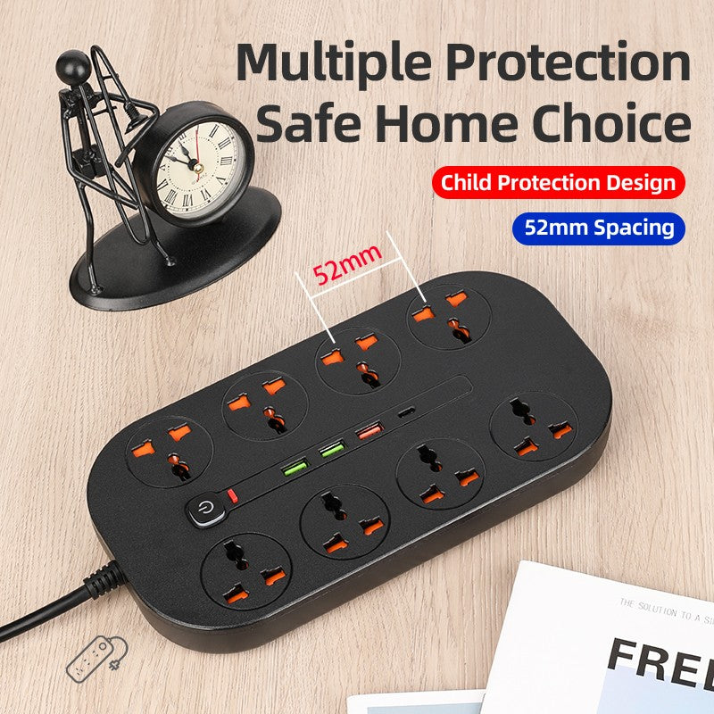 شريط الطاقة MT TB-22 8*Universal + PD 20W + QC 3.0