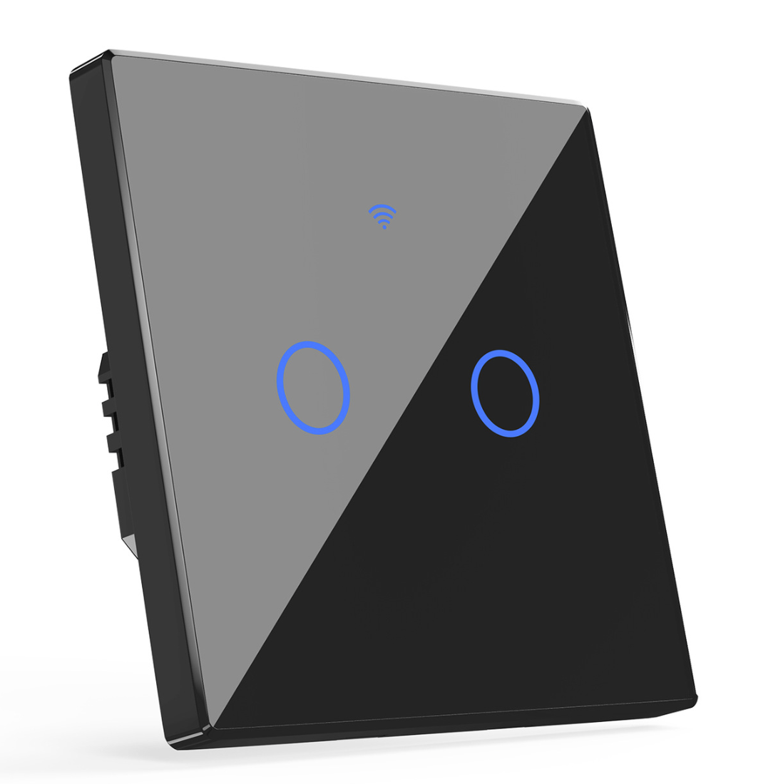 2 Gang WIFI Touch SWITCH Suitable for no Neutral Line