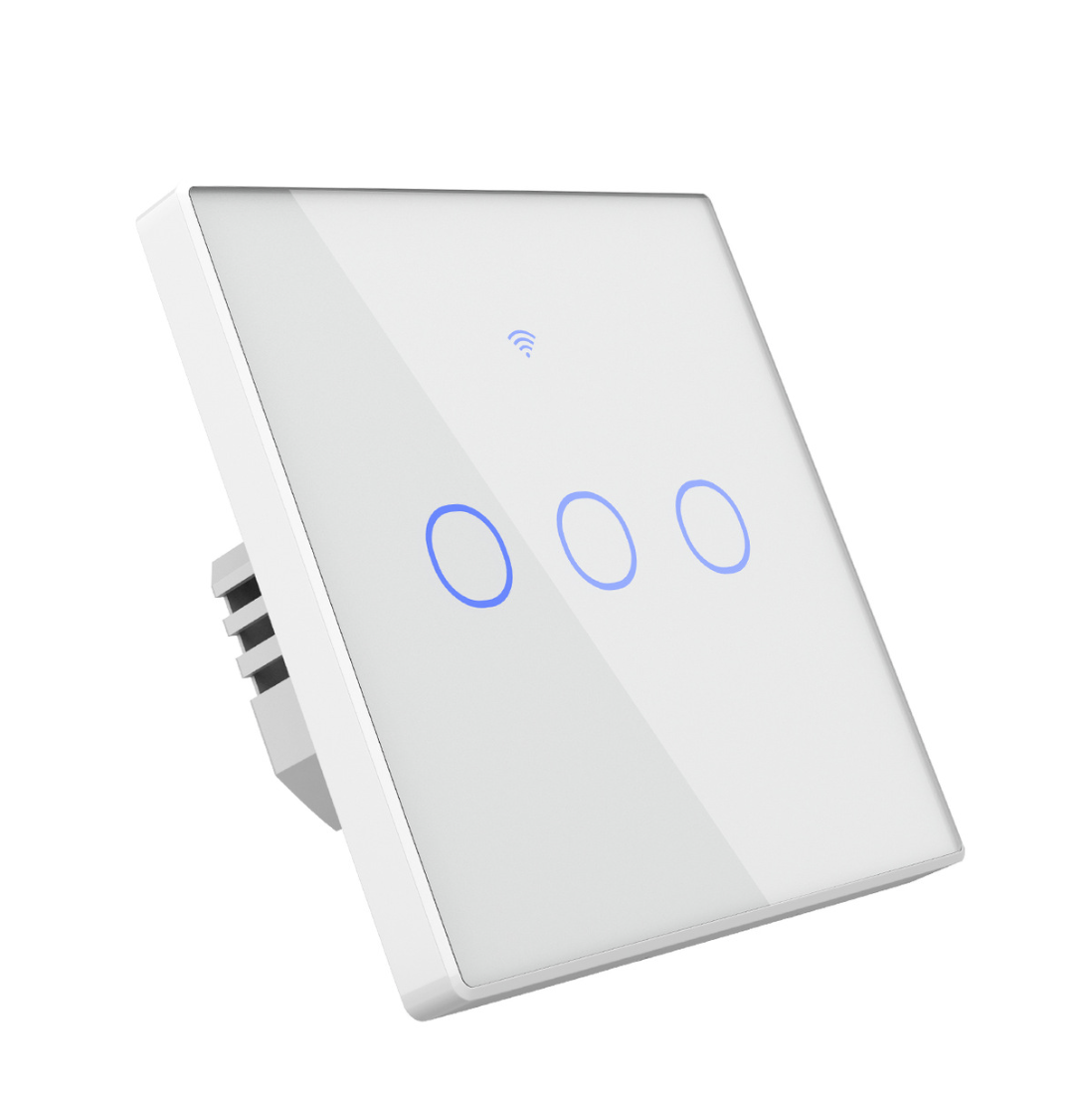 3 Gang WIFI Touch SWITCH Suitable for no Neutral Line