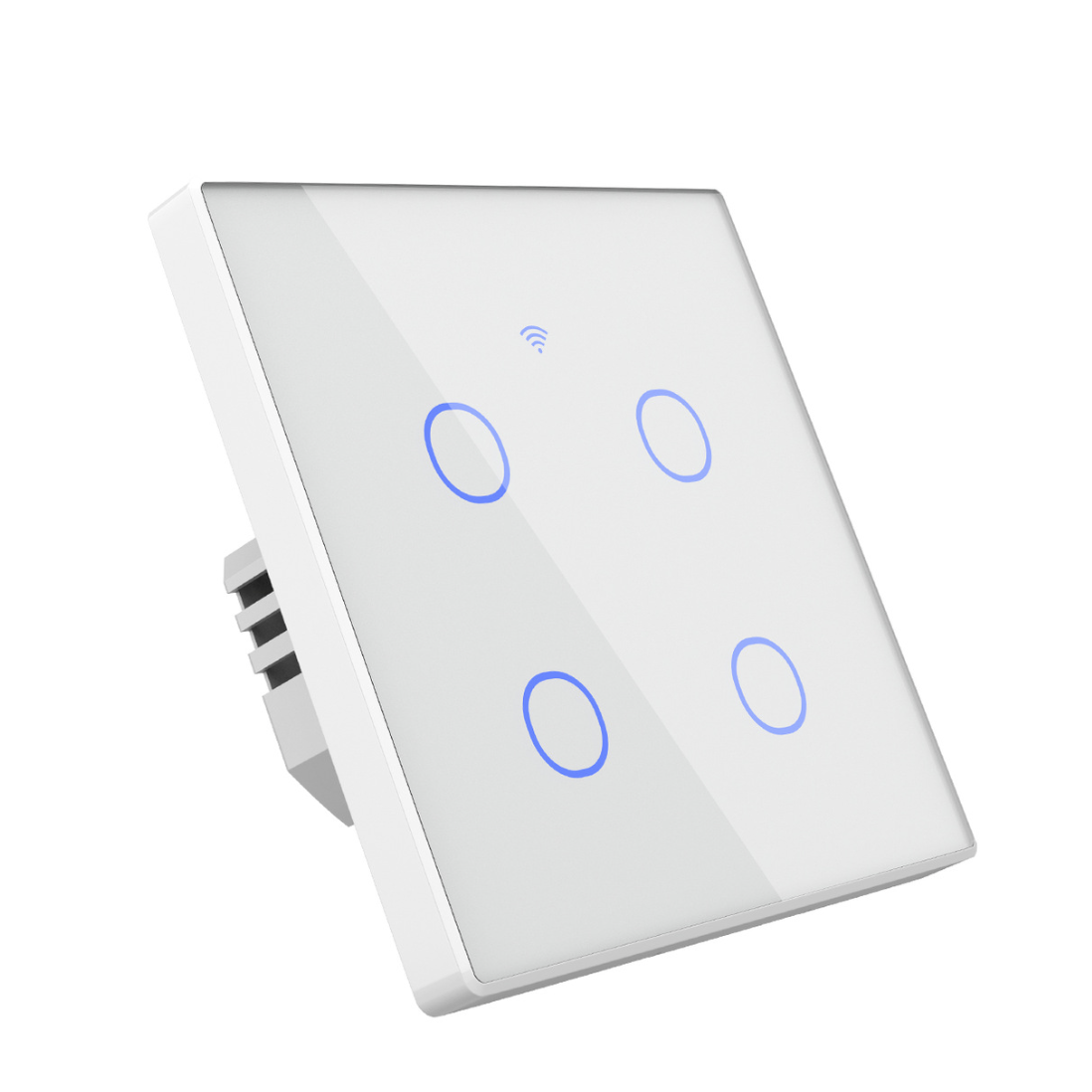 4 Gang WIFI Touch SWITCH Suitable for no Neutral Line