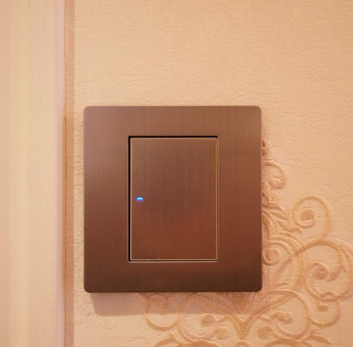 MTS STAINLESS STEEL 10AX 1 Gang LED Switch