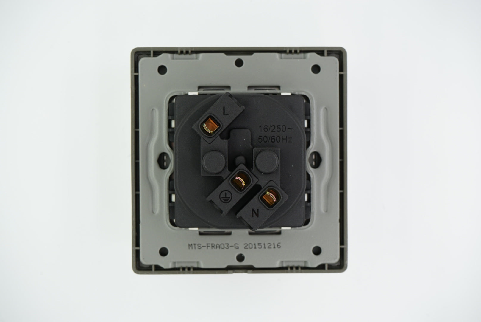 MTS STAINLESS STEEL 16A FRANCH Socket (3*3 BOX)