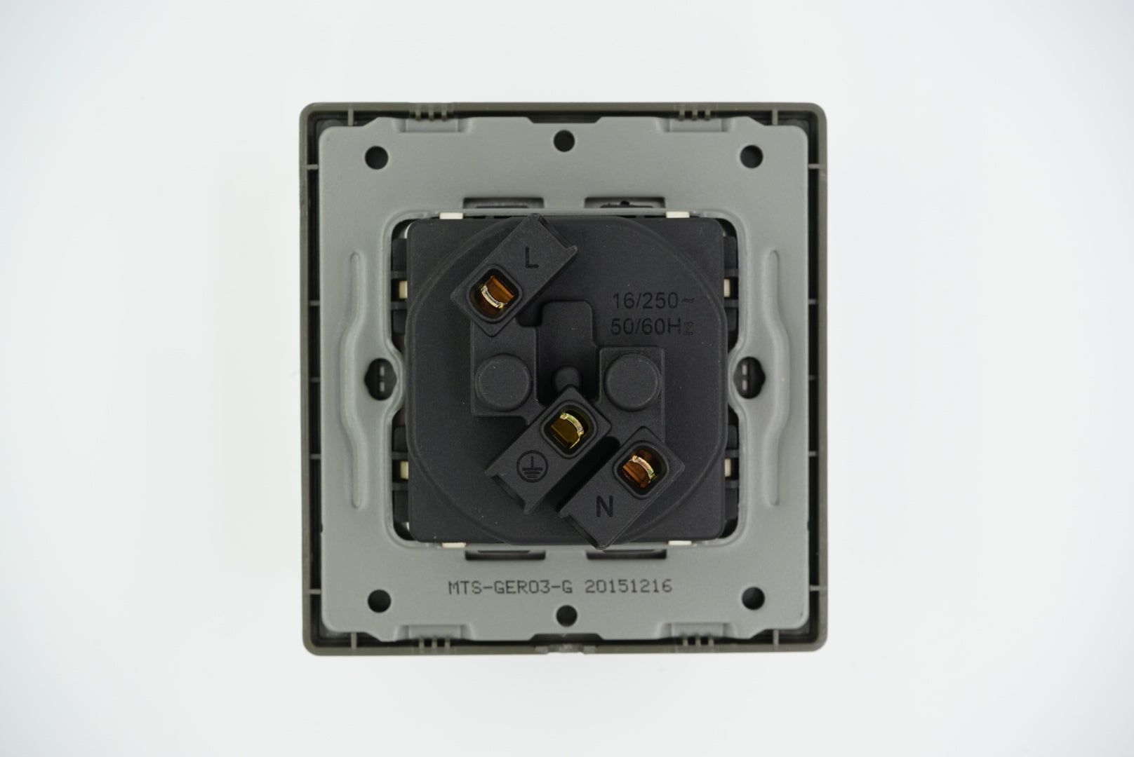 MTS STAINLESS STEEL 16A SCHUKO Socket (3*3 BOX)