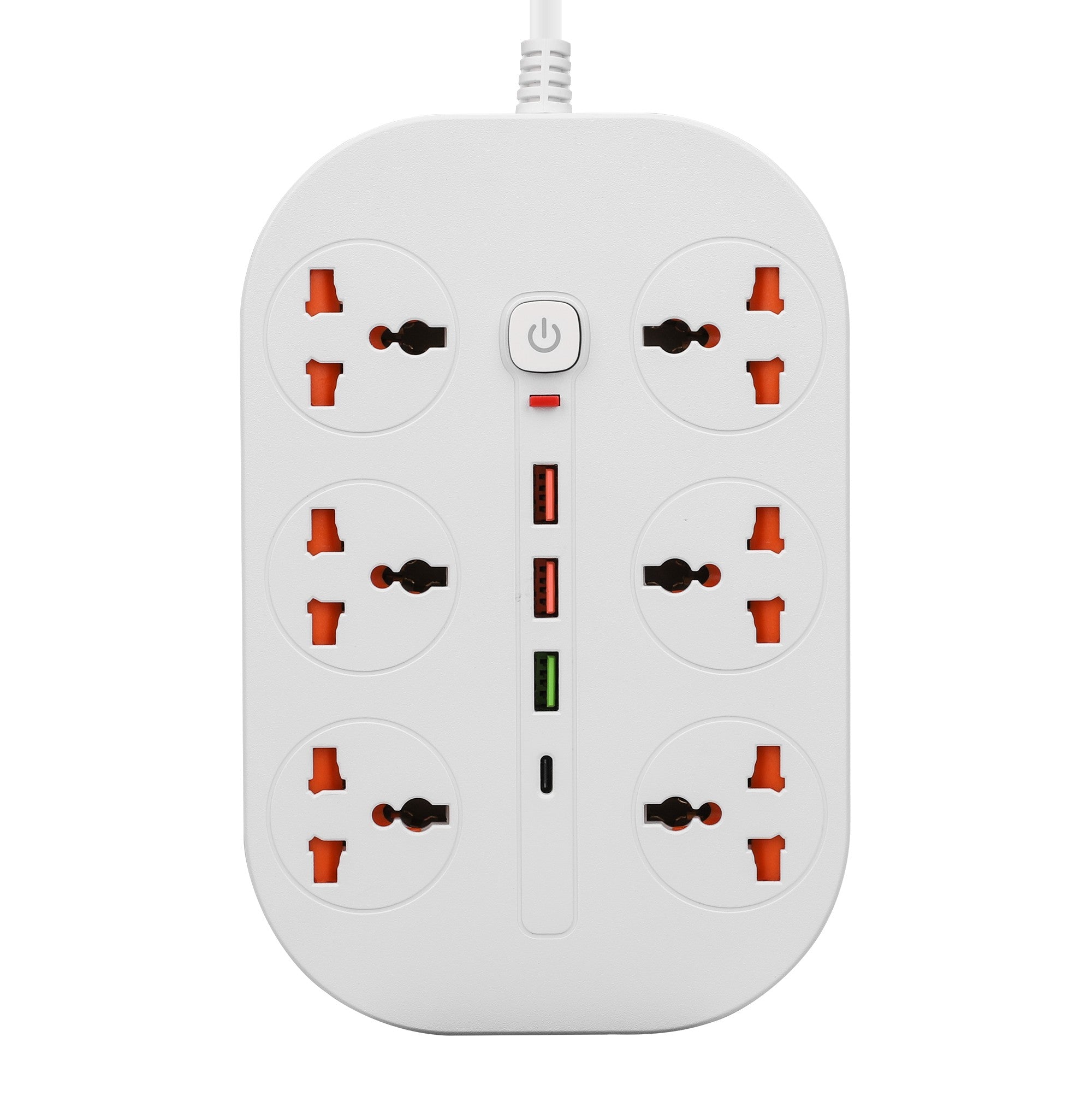 شريط الطاقة MT TB-21 6*Universal + PD 20W + QC 3.0