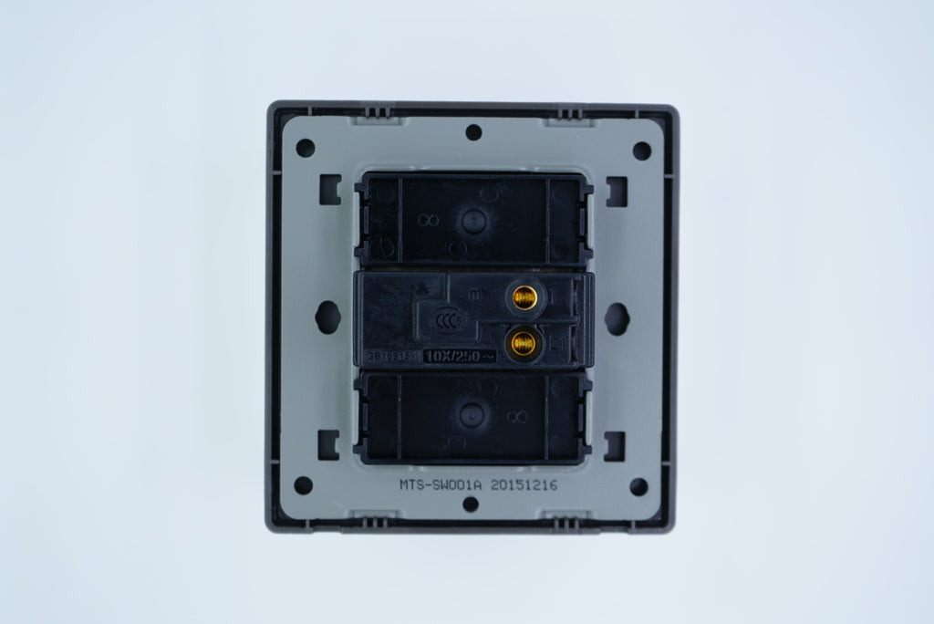 MTS STAINLESS STEEL 10AX 1 Gang LED Switch