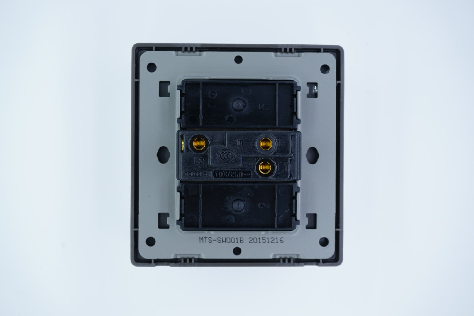 MTS STAINLESS STEEL 10AX 1 Gang LED Switch