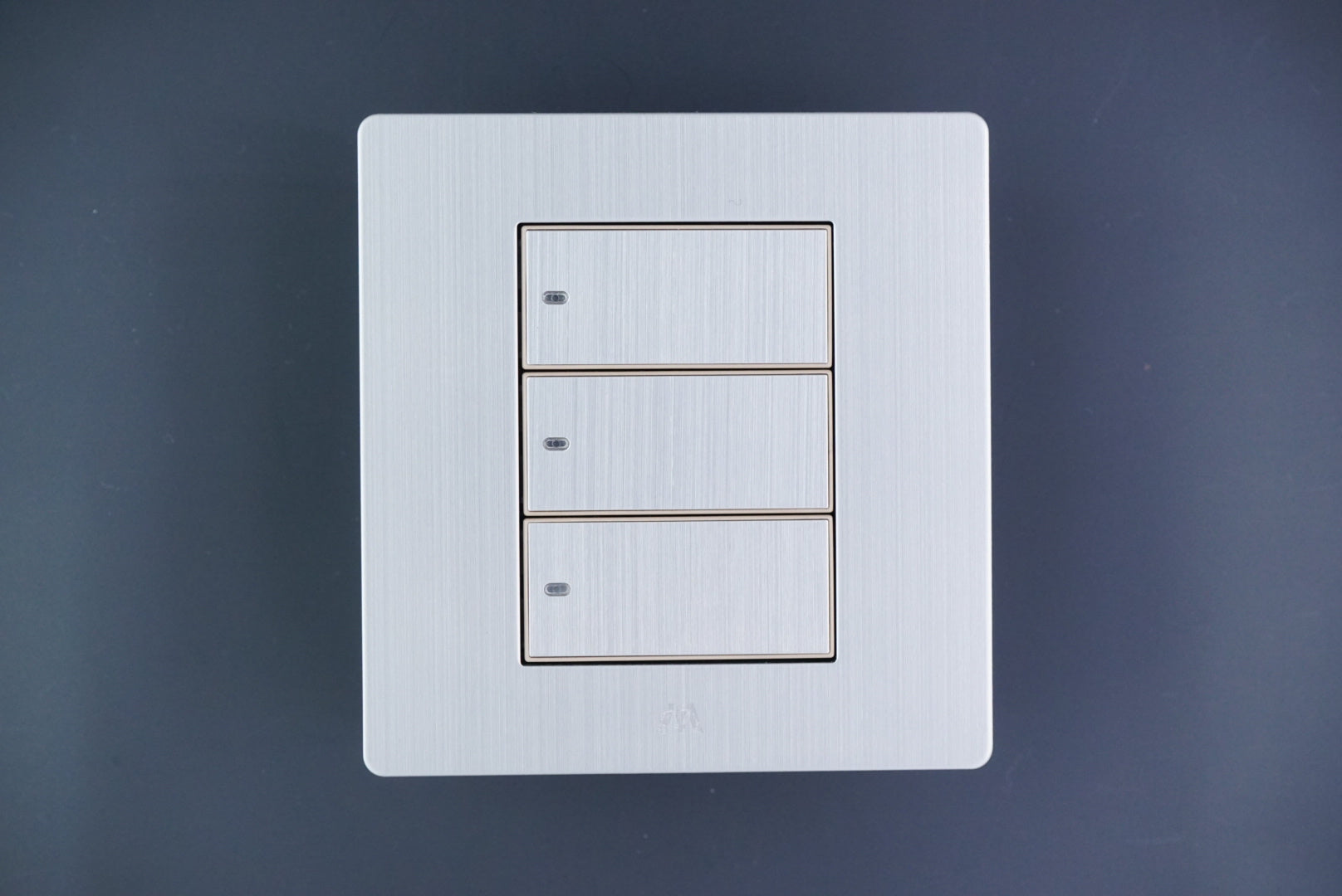 MTS STAINLESS STEEL 10AX 3 Gang LED Switch