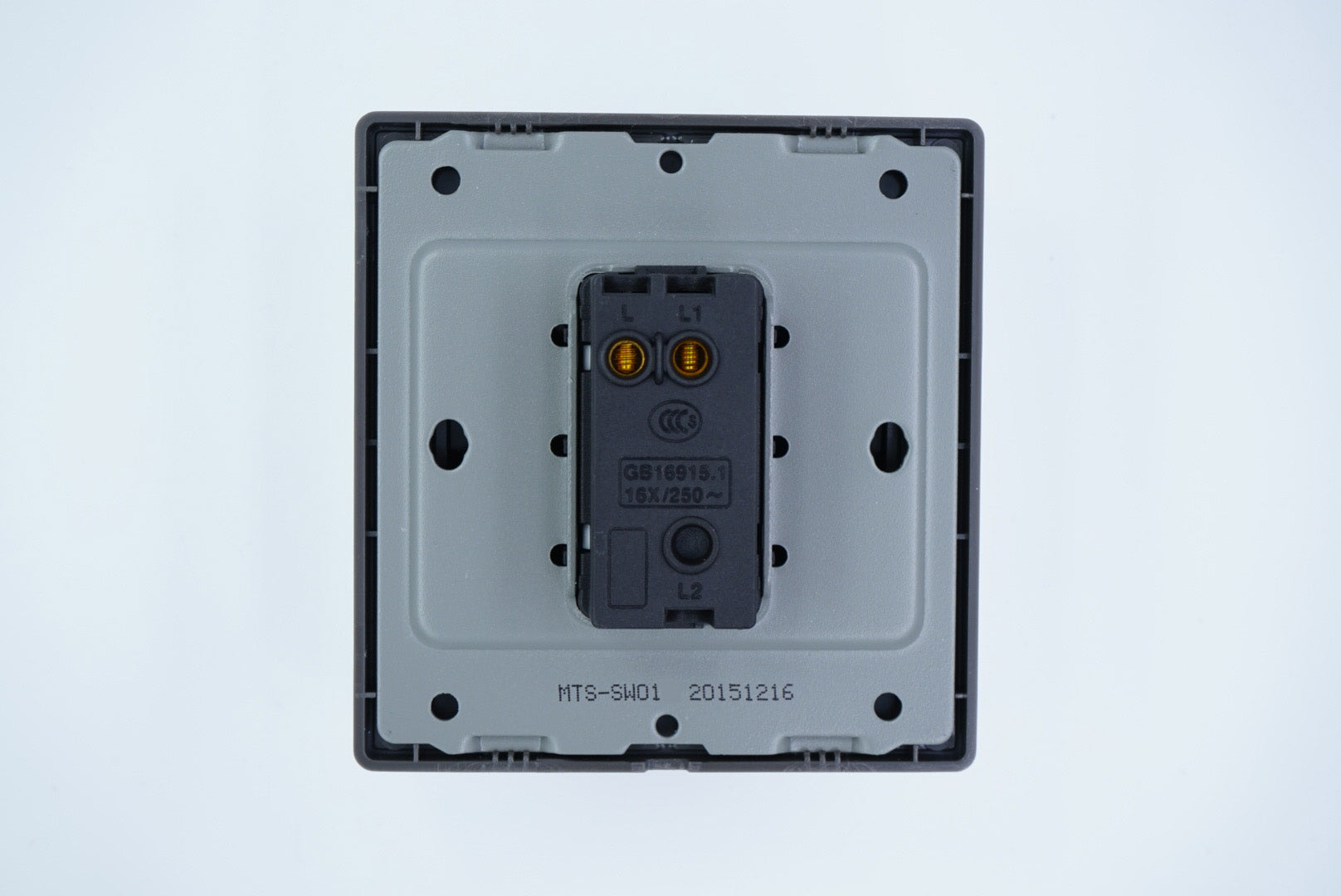 MTS STAINLESS STEEL 16A 1 Gang Switch