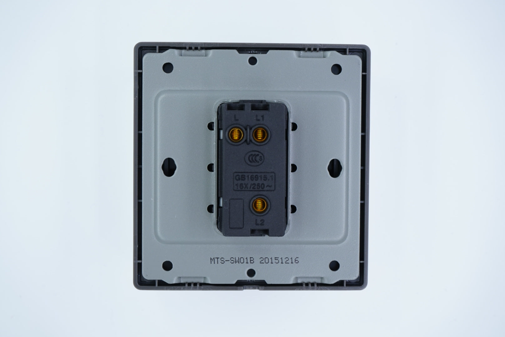 MTS STAINLESS STEEL 16A 1 Gang Switch