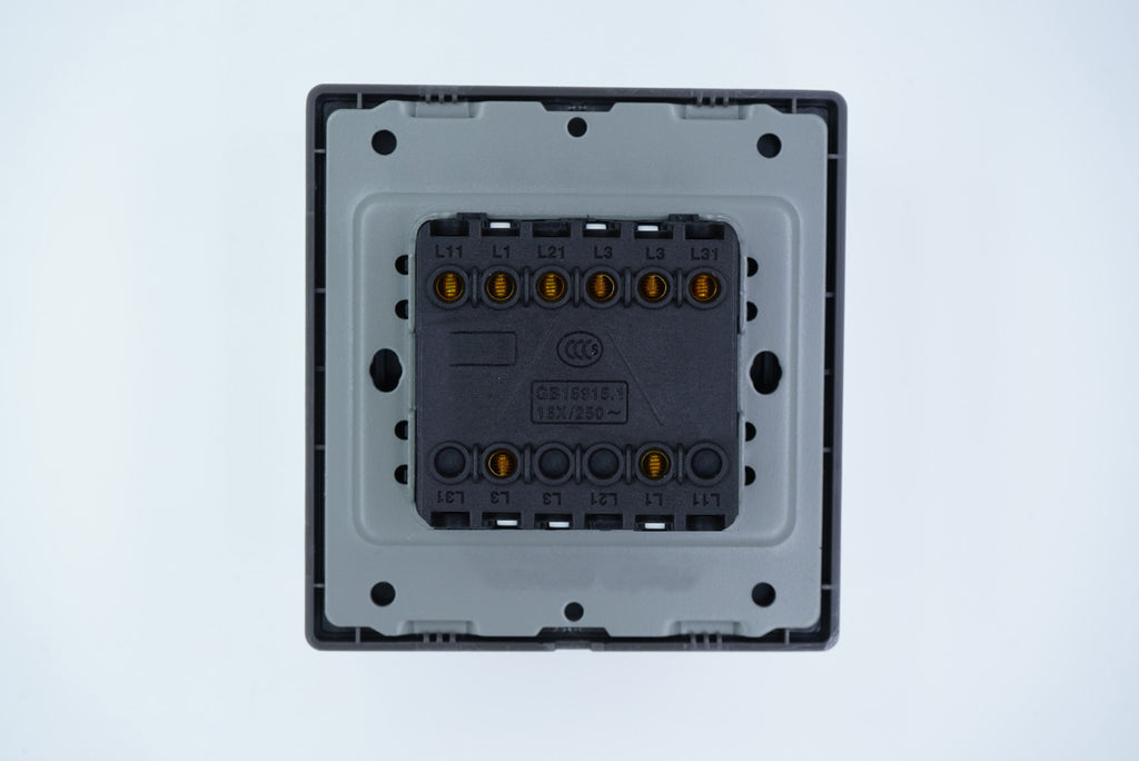 MTS STAINLESS STEEL 16A 4 Gang Switch