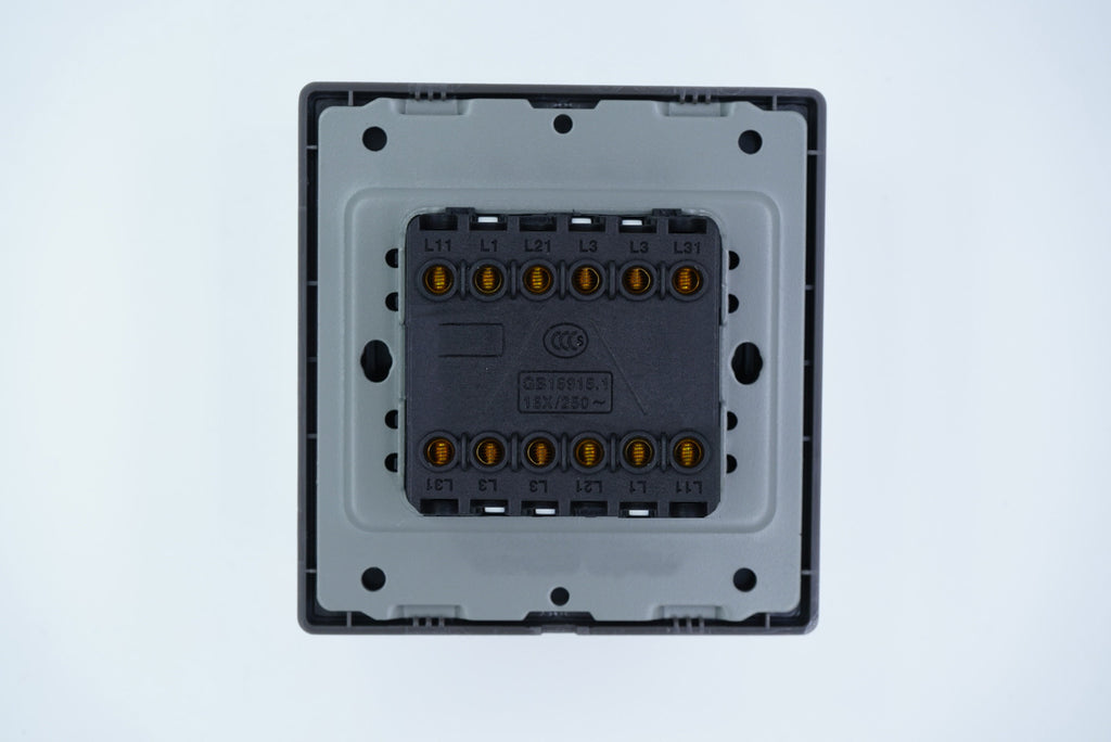 MTS STAINLESS STEEL 16A 4 Gang Switch