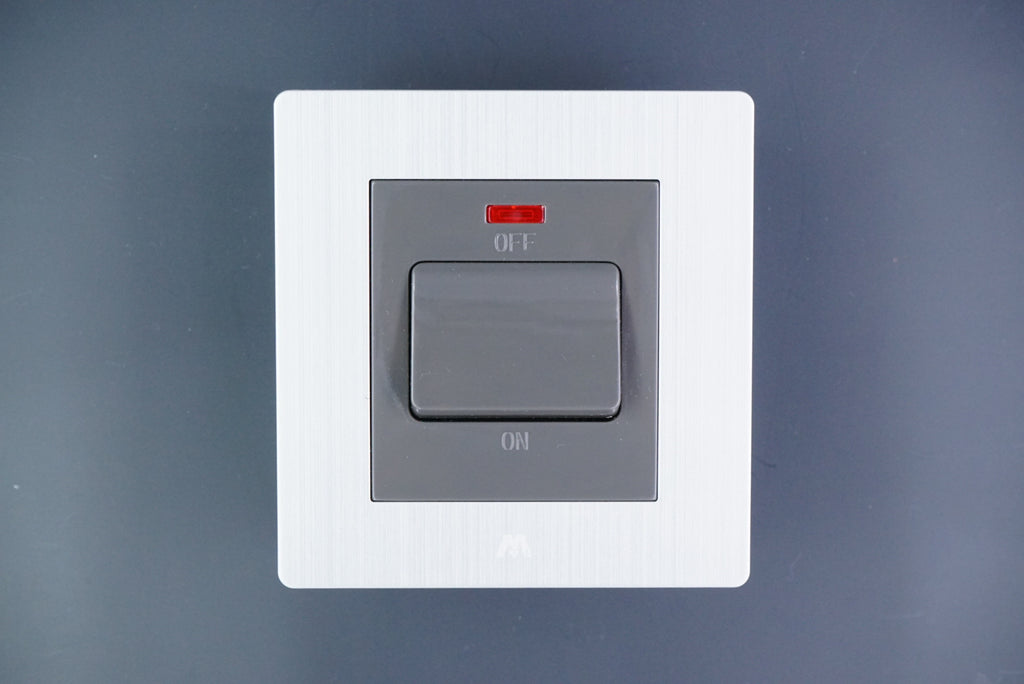 MTS STAINLESS STEEL 20A DOUBLE POLE SWITCH