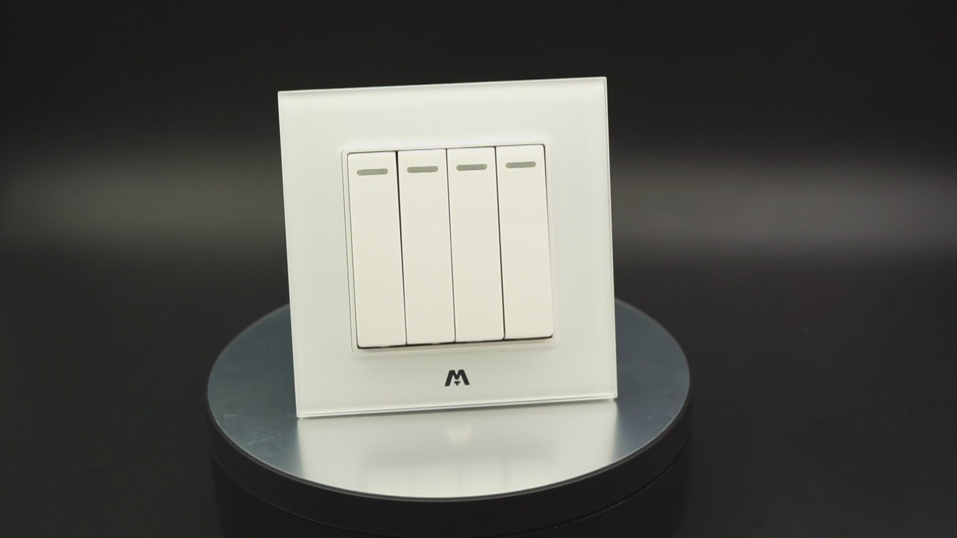 MTT GLASS 16A 4 Gang Switch