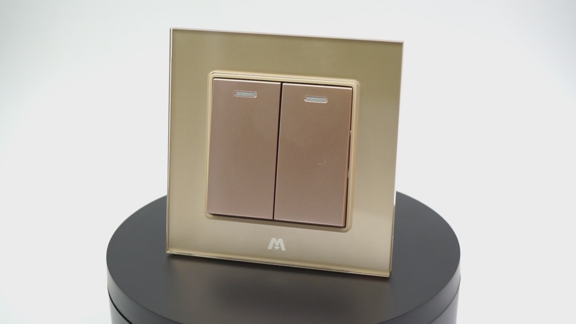 MTT GLASS 16A 2 Gang Switch